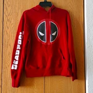 Mens Deadpool hoodie sweatshirt